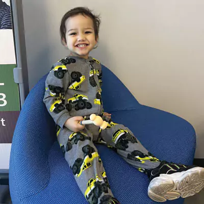 Jackson Patient Hanging Out in Lobby